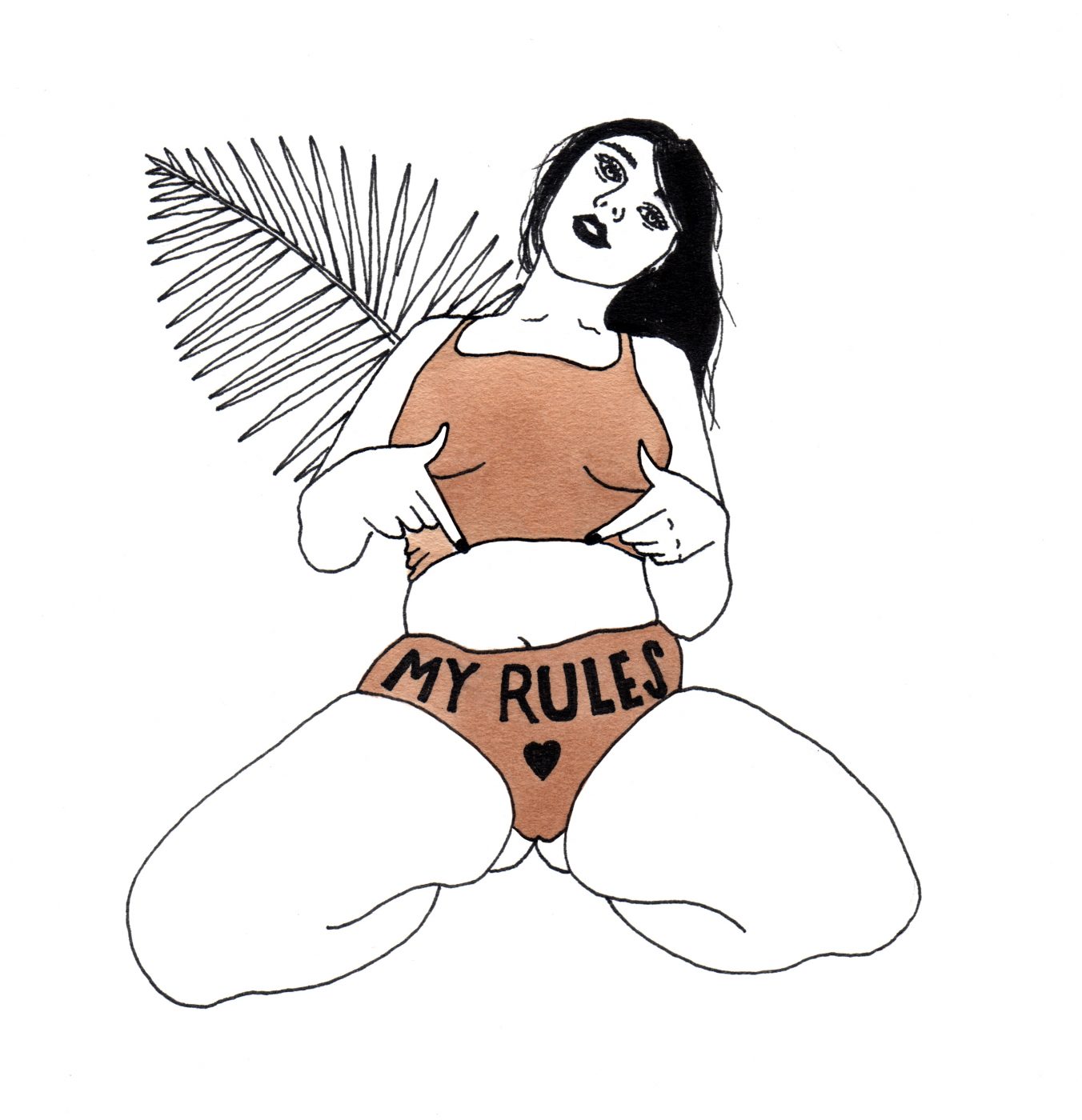 Roseaux, magazine féministe  Louve Souci